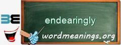 WordMeaning blackboard for endearingly
